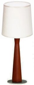Veioza eleganta cu baza din lemn BARON KB TL1 SMALL cires