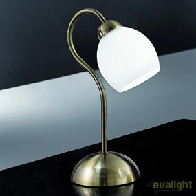 Veioza / Lampa de masa clasica Tulpo LA 4-1098/1 Patina OR