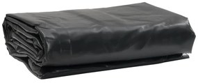 vidaXL Prelată, negru, 1,5x2 m, 650 g/m²