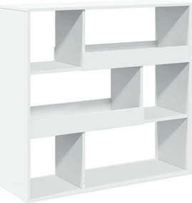 vidaXL Bibliotecă/Separator cameră, alb, 100x33x94,5 cm