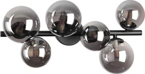 Ideal Lux - Abajur de schimb pentru candelabru/corp de iluminat/lampă PERLAGE Ø 15 cm fumuriu