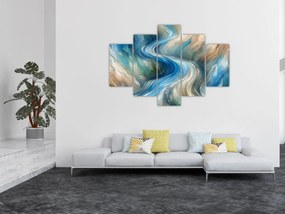 Tablou - Curent abstract (150x105 cm)
