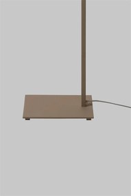 Lampa de podea Boston metal sand abajur negru