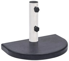 Suport pentru umbrela, negru, 40x28x4 cm, granit