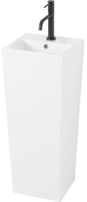 Lavoar Kamila freestanding ceramica sanitara Alb – H82 cm