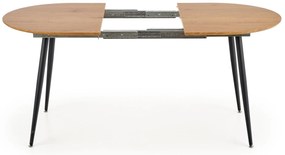 Masa extensibila ZENITH cu decor stejar 120(160)x80