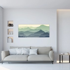 Tablou - Muntele Pădure (120x50 cm)