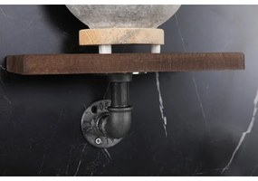 SET 3x raft de perete BORURAF molid/negru