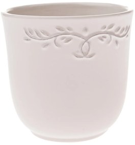 Ghiveci ceramic Ramillete bej, 13 x 12,6 cm