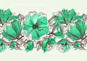 Fototapet - Flori (254x184 cm)