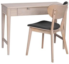 Masă consolă din lemn de stejar, Rowico Fulla, mat