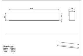 Raft gri-bej cu aspect de nuc California - Germania