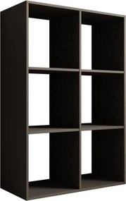 Bibliotecă, 80x120 cm, Lenti, ADRK Furniture (Culoare: Alb)