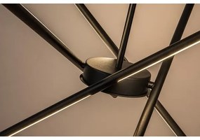 Lustră LED pe cablu Rabalux 72338 HENLI2 LED/40W/230V 3000K negru