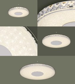 Plafoniera LED design modern Denni 49336-24R GL