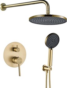 Set de dus incastrat Rea Foster Brush Gold + BOX