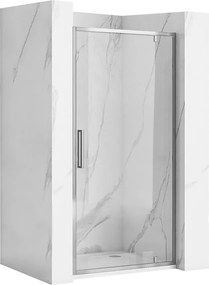 Usa de nisa pivotanta Rea Rapid Swing 90 cm sticla 6 mm crom