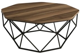 Măsuță de conferință Diamond Walnut