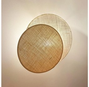 Aplică Brilagi CIRCLES 1xE27/15W/230V 45x45 cm bej/crem