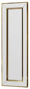 Oglindă Carlos Gold 30 x 90 cm
