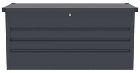 Cutie de depozitare pentru grădină gri antracit Max A – Rojaplast