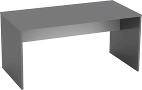 Masa birou RIOMA NEW TYP 16, gri grafit, DTD laminat, 160x80x76 cm