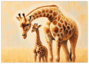 Tablou - Girafe (70x50 cm)