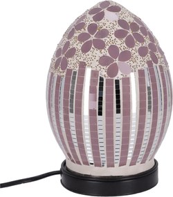 Lampa de masa Mozaic Flower h 21,5 cm