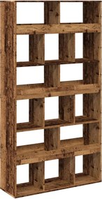 vidaXL Bibliotecă, lemn vechi, 100x33x187,5 cm, lemn prelucrat