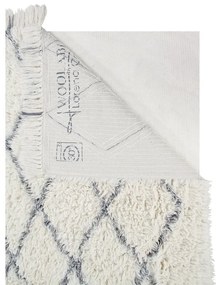Covor crem lavabil/țesut manual din lână 200x300 cm Berber Soul – Lorena Canals