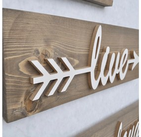 Accesoriu decorativ de perete Nopesa 1 (Nuc) . 1093652