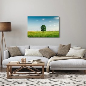 Tablu - Copac în luncă (90x60 cm)