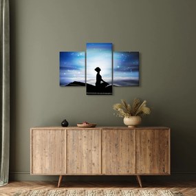 Tablou - Femaia meditând (90x60 cm)