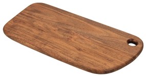 Platou Delice din lemn de acacia natur 34x17 cm