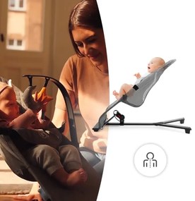 KINDERKRAFT - Leagăn pentru copii MIMI, gri