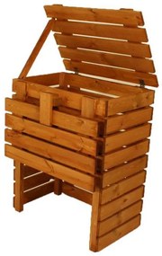 Composter din lemn de grădină - 400l