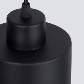 Lustră pe cablu SAVAR 1xE27/60W/230V neagră Sollux SL.1132