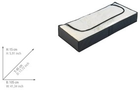 Cutie depozitare Wenko, 105 x 45 cm, negru