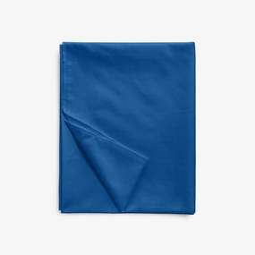 Goldea cearceafuri de pat din 100% bumbac - albastru regal 140 x 240 cm