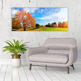 Tablou - Peisaj de toamnă (120x50 cm)