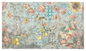 Tapet VLAdiLA Ceramic Flowers (Blue) 520 x 300 cm