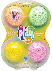 SPUMA DE MODELAT CU SCLIPICI PLAYFOAM - SET 4 CULORI - EDUCATIONAL INSIGHTS (EI-1910)