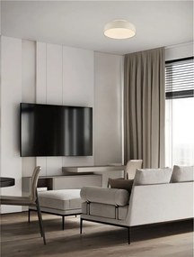 Plafoniera LED stil modern 3000K NOELIA crem 40cm