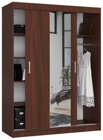 Dulap de haine Clotilde  (wenge) (cu oglindă). 1069411