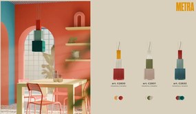 Lustra din ceramica design italian arhitectural Metra