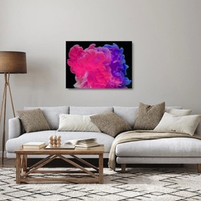 Tablou pe sticlă cu fum colorat (70x50 cm)