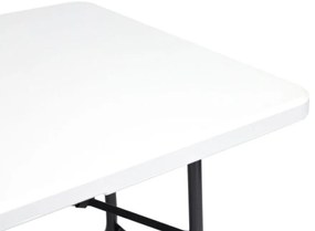 Set catering masă + 2 bănci 180cm White