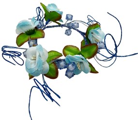 Coronita pentru lumanare FLOWERS, 12cm
