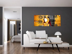 Tablou - Pictură străveche (120x50 cm)