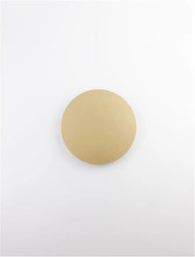 Aplica LED de perete design ambiental CYRCLE 30cm aurie